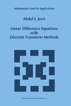 Linear Difference Equations with Discrete Transform Methods