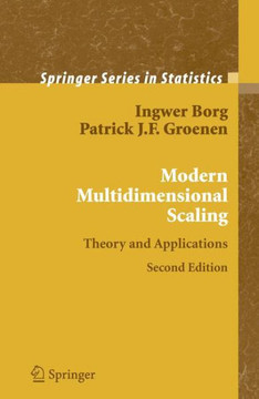 Modern Multidimensional Scaling: Theory and Applications