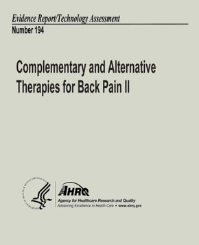 Complementary and Alternative Therapies for Back Pain II: Evidence Report/Technology Assessment Number 194