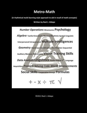 Metro-Math: A rhythmical multi-learning style approach to aid in recall of math