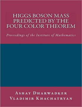 Higgs Boson Mass predicted by the Four Color Theorem