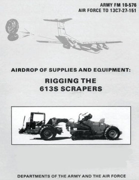 Airdrop of Supplies and Equipment: Rigging the 613S Scrapers (FM 10-576 / TO 13C7-27-151)