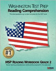 Washington Test Prep Reading Comprehension Msp Reading Workbook Grade 2: Aligned to the Grade 2 Common Core Standards