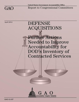 Defense Acquisitions: Further Actions Needed to Improve Accountability or DOD's Inventory of Contracted Services