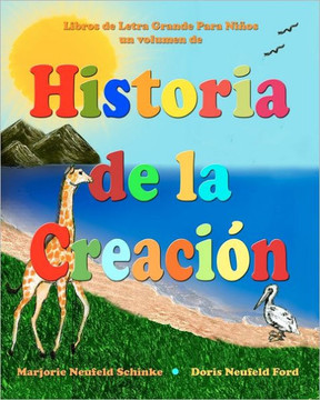 Historia de la Creaci??: Libros de Letra grande para Ni??s