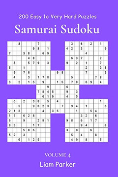 Samurai Sudoku - 200 Easy To Very Hard Puzzles Vol.4