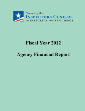 Fiscal Year 2012 Agency Financial Report