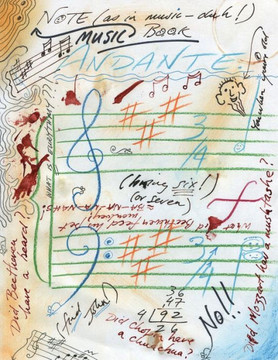 Music Note-Book: not for the faint of heart.
