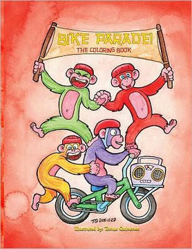 Bike Parade! The Coloring Book