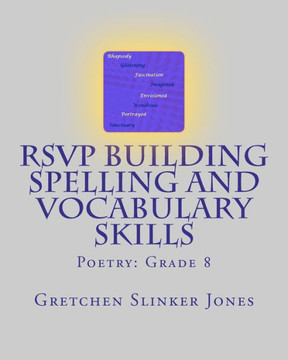RSVP Building Spelling and Vocabulary Skills: Poetry: Grade 8