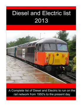 Diesel and Electric list 2013: Diesel and Electric list 2013