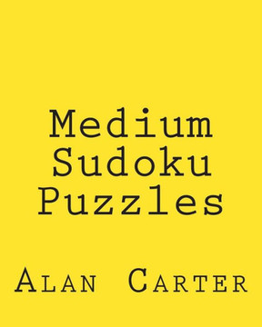 Medium Sudoku Puzzles: Fun, Large Print Sudoku Puzzles - Large Print