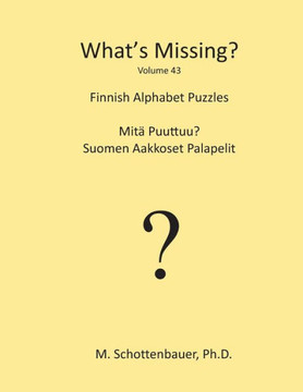 What's Missing?: Finnish Alphabet Puzzles