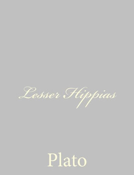 Lesser Hippias - 9781490536361