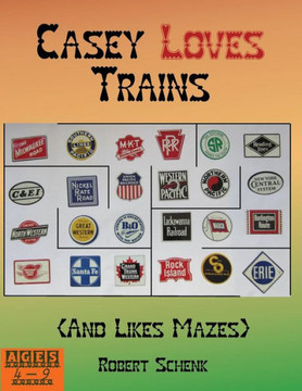 Casey Loves Trains (And Likes Mazes)