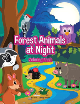 Forest Animals at Night Coloring Book Forest Animals at Night Coloring Book