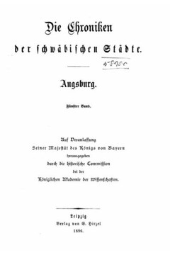 Die chroniken der schw?bischen st?dte