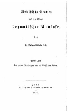 Die Realen Grundlagen Und Die Stoffe Des Rechts