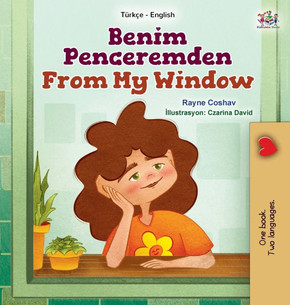 From My Window (Turkish English Bilingual Kids Book) - Large Print