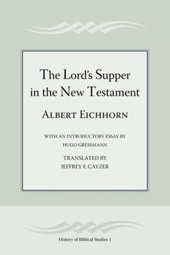 The Lord's Supper in the New Testament