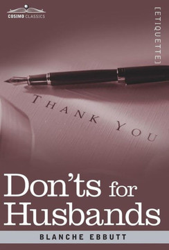 Don'ts for Husbands Don'ts for Husbands