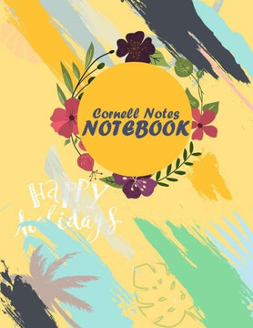 Cornell Notes Notebook: Note Taking Notebook, For Students, Writers, school supplies list, Notebook 8.5 x 11- 120 Pages