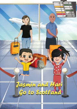 Jasmin and Hari Go to Scotland - Large Print