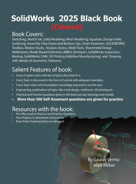 SolidWorks 2025 Black Book: (Colored) SolidWorks 2025 Black Book: (Colored)