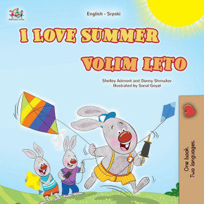 I Love Summer (English Serbian Bilingual Children's Book-Latin) - Large Print