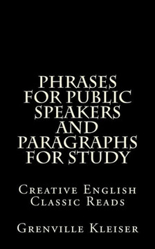 Phrases for Public Speakers and Paragraphs for Study