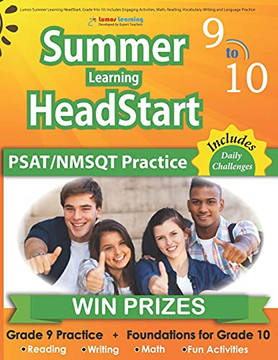 Lumos Summer Learning Headstart, Grade 9 To 10: Includes Engaging Activities, Math, Reading, Vocabulary, Writing And Language Practice: ... Resources For Students Starting High School