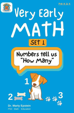 Very Early Math: Set 1 - Numbers Tell Us "How Many"