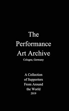 The Performance Art Archive The Performance Art Archive