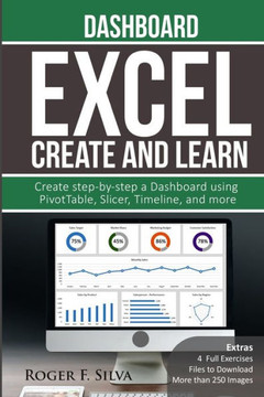 Excel Create And Learn - Dashboard: More Than 250 Images And, 4 Full Exercises. Create Step-By-Step A Dashboard.