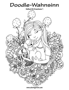 Doodle-Wahnsinn-Malbuch Für Erwachsene 1 (German Edition)