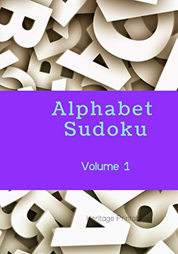 Alphabet Sudoku Volume 1