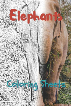 Elephant Coloring Sheets: 30 elephant drawings,coloring sheets adults relaxation, coloring book for kids, for girls, volume 10