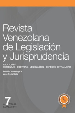 Revista Venezolana De Legislación Y Jurisprudencia N° 7-Iii