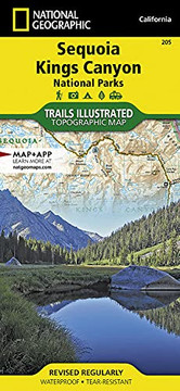 Sequoia And Kings Canyon National Parks (National Geographic Trails Illustrated Map, 205)