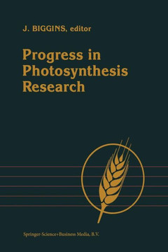 Progress in Photosynthesis Research : Volume 3 Proceedings of the VIIth International Congress on Photosynthesis Providence, Rhode Island, USA, August 10–15, 1986