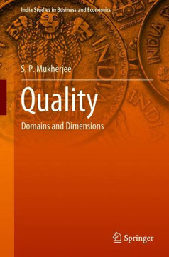 Quality : Domains and Dimensions