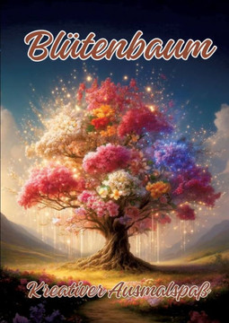 Blütenbaum : Kreativer Ausmalspaß