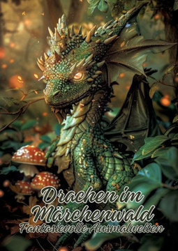 Drachen Im Märchenwald : Fantasievolle Ausmalwelten