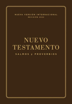 NVI, Nuevo Testamento de Bolsillo, con Salmos y Proverbios, Leatherflex, Café NVI, Nuevo Testamento de Bolsillo, con Salmos y Proverbios, Leatherflex, Café