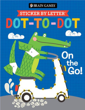 Brain Games - Sticker by Letter - Dot-To-Dot: On the Go!