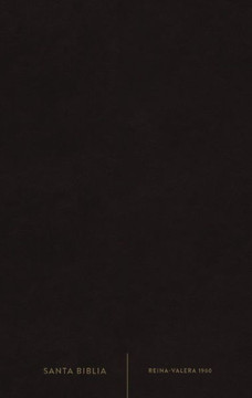 Biblia Reina-Valera 1960 Para Premio Y Regalo, Leathersoft, Negro