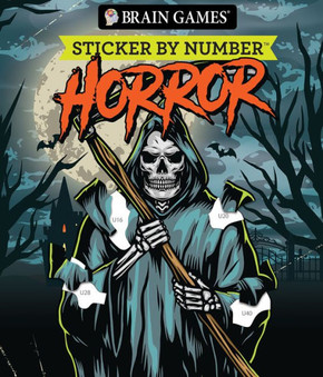 Brain Games - Sticker by Number: Horror