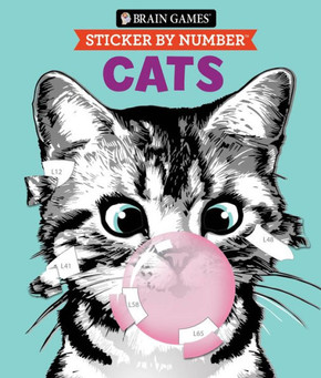Brain Games - Sticker by Number: Cats : Volume 2 Brain Games - Sticker by Number: Cats : Volume 2