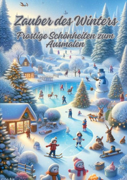 Zauber Des Winters : Frostige Schönheiten Zum Ausmalen