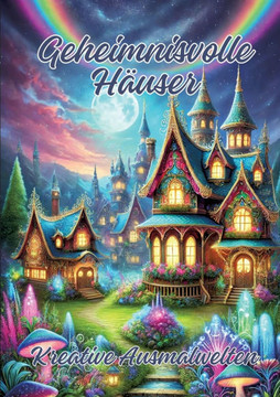 Geheimnisvolle Häuser : Kreative Ausmalwelten